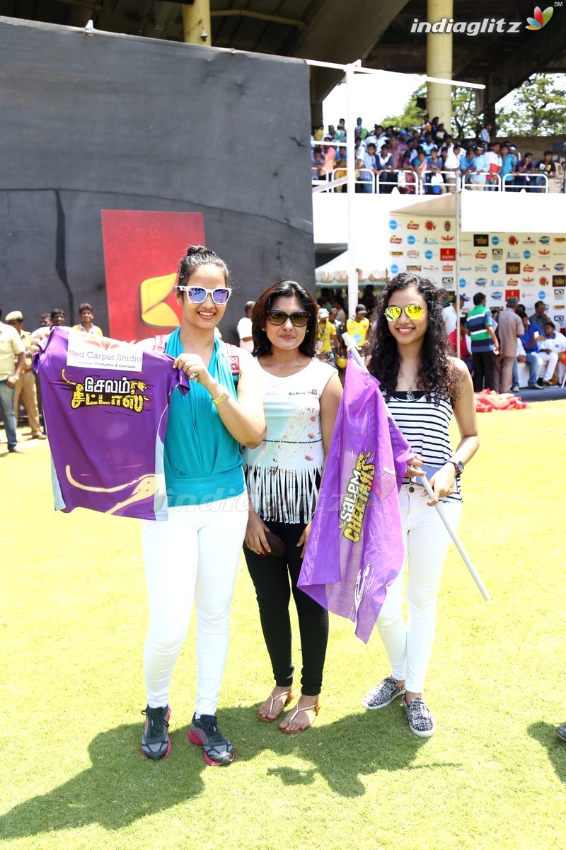Celebrities at Nadigar Sangam Lebara's Natchathira Cricket