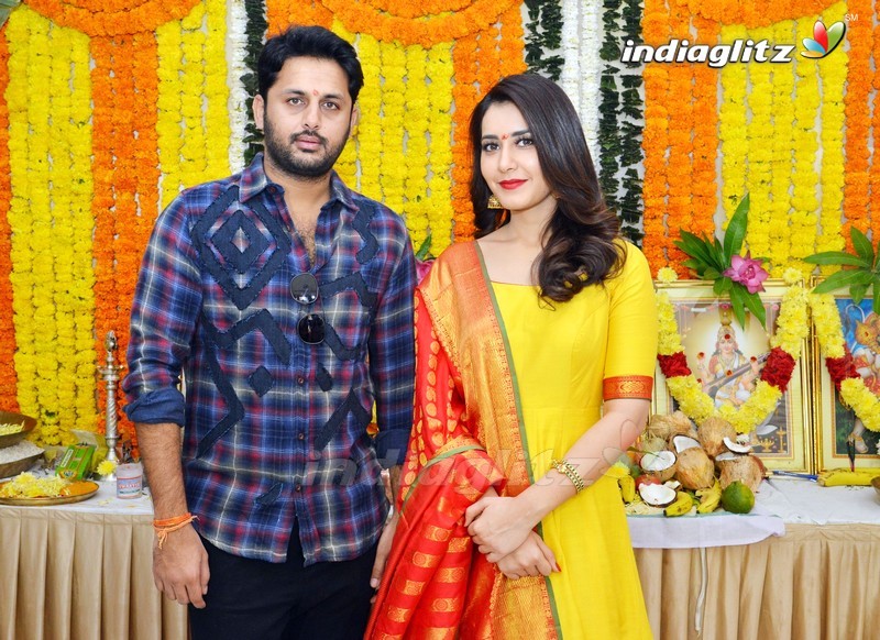 Nithiin's 'Srinivasa Kalyanam' Movie Launch