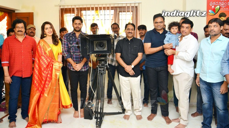 Nithiin's 'Srinivasa Kalyanam' Movie Launch