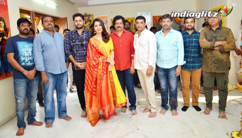 Nithiin's 'Srinivasa Kalyanam' Movie Launch