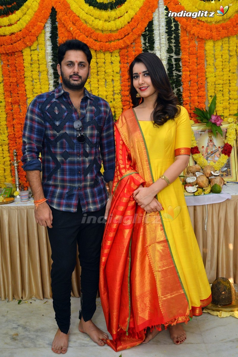 Nithiin's 'Srinivasa Kalyanam' Movie Launch