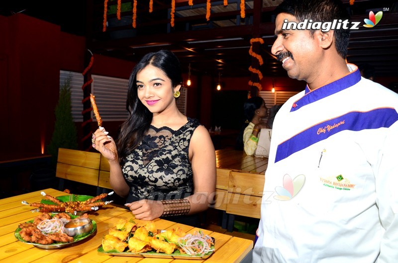 Nithya Shetty Inaugurates Vivaha Bhojanambu Restaurant @ Secunderabad