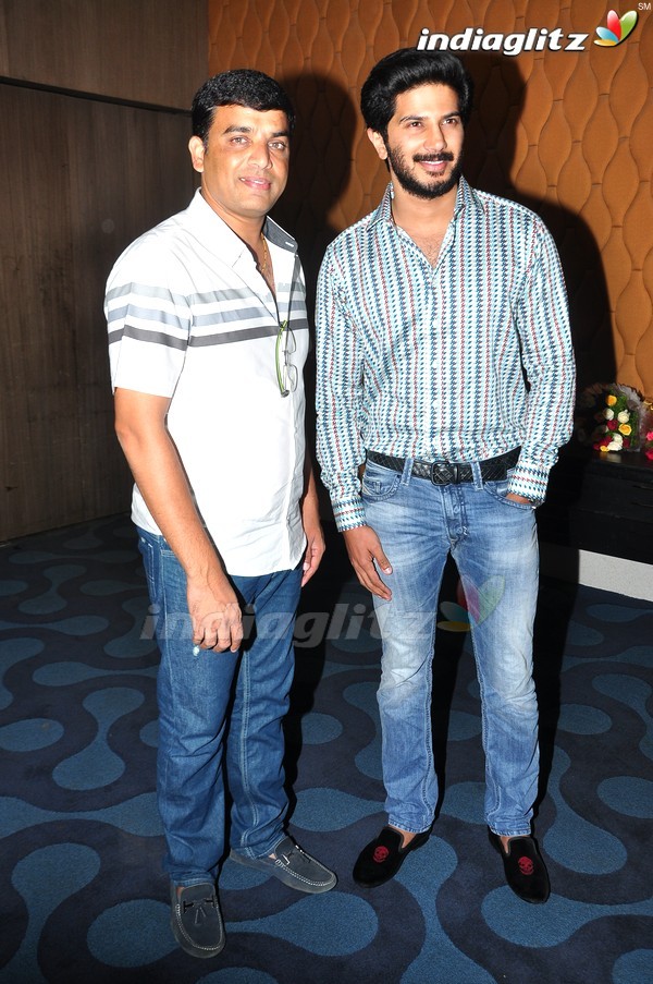 Dulquar Salman And Dil Raju At  'Ok Bangaram' Success Meet