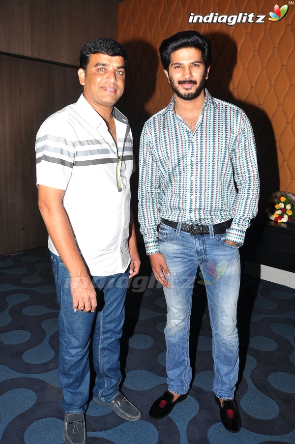 Dulquar Salman And Dil Raju At  'Ok Bangaram' Success Meet