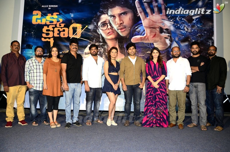 'Okka Kshanam' Teaser Launch