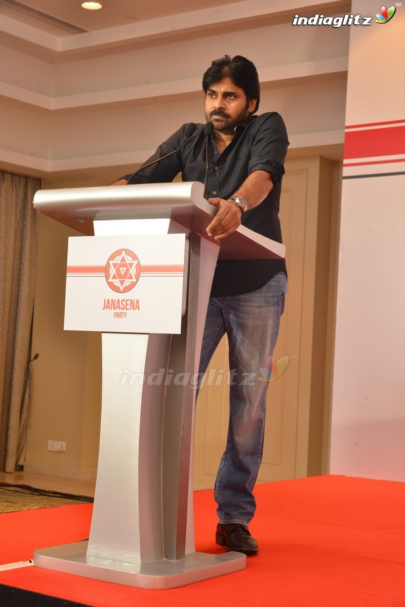 Pawan Kalyan Press Meet @ Chennai