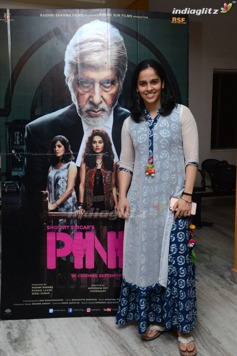 Celebs Attend 'Pink' Special Show