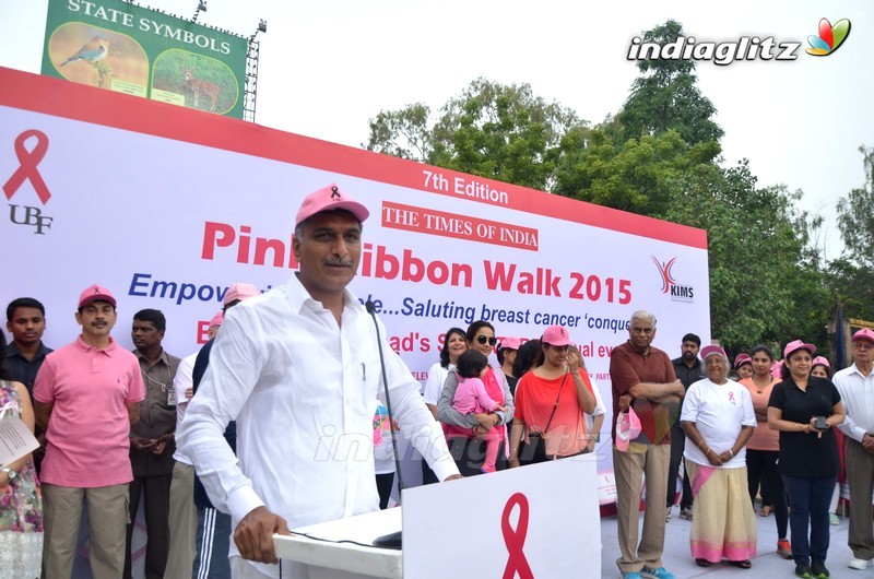 Celebs @ Pink Ribbon Walk 2015