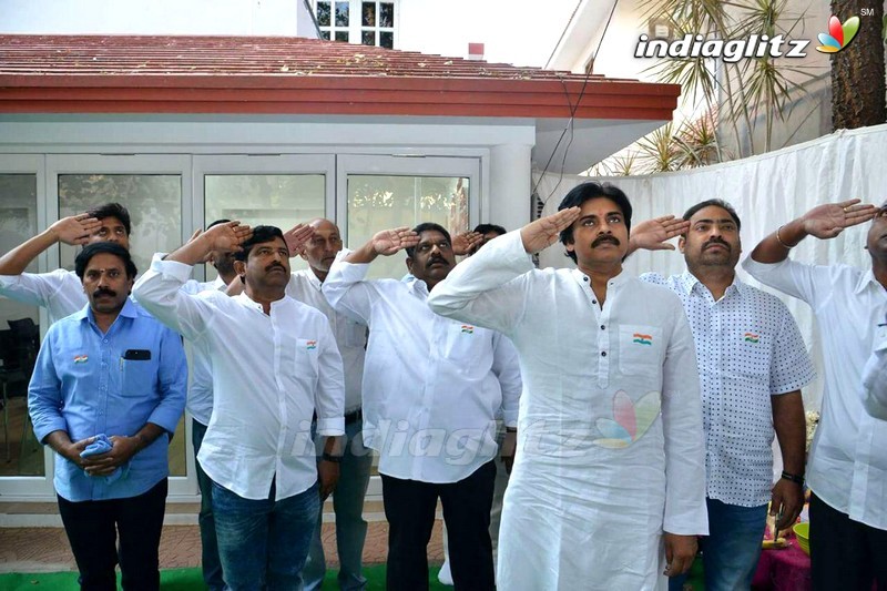 Pawan Kalyan @ Republic Day Celebrations