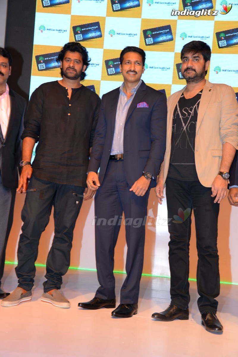 Prabhas Launches Well Care Health Card