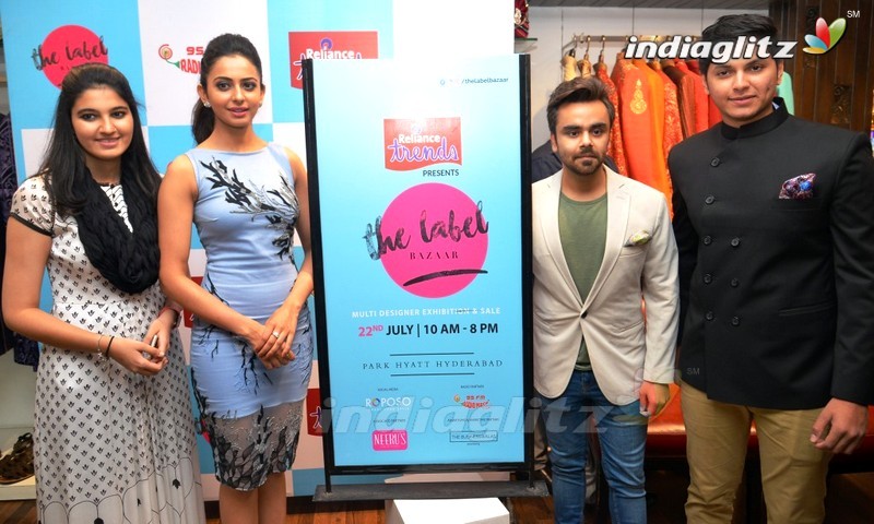 Heartthrob Rakul Preet Unveils The Label Bazar - An Exquisite Designer Exhibition