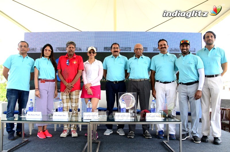 Kapil Dev, Rakul & Others @ Choice Foundation Golf Fundraiser 1st Edition Event