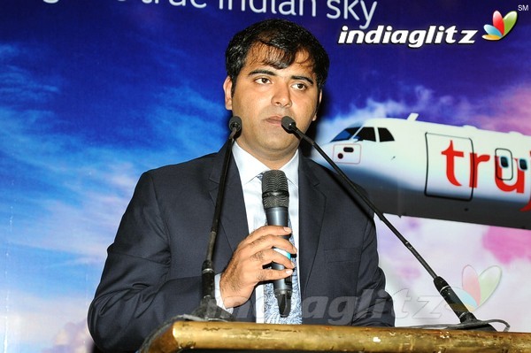 Ram Charan's Trujet Airways Press Meet