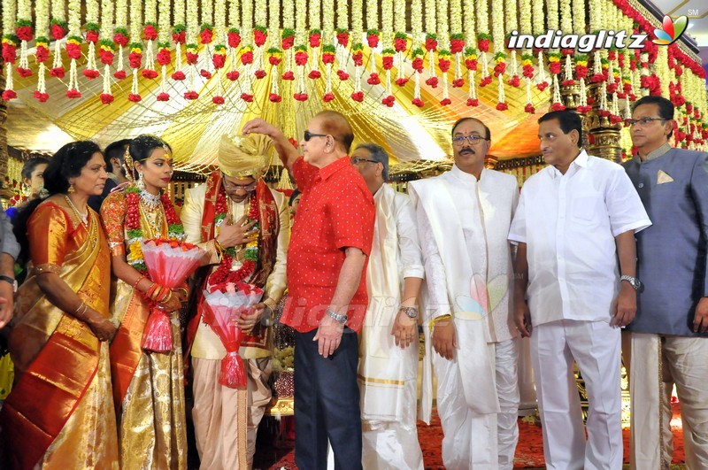 Celebs @ Producer Rammohan Rao Daughter's Wedding