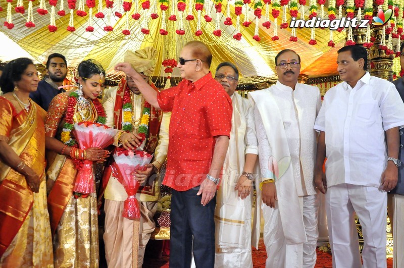 Celebs @ Producer Rammohan Rao Daughter's Wedding