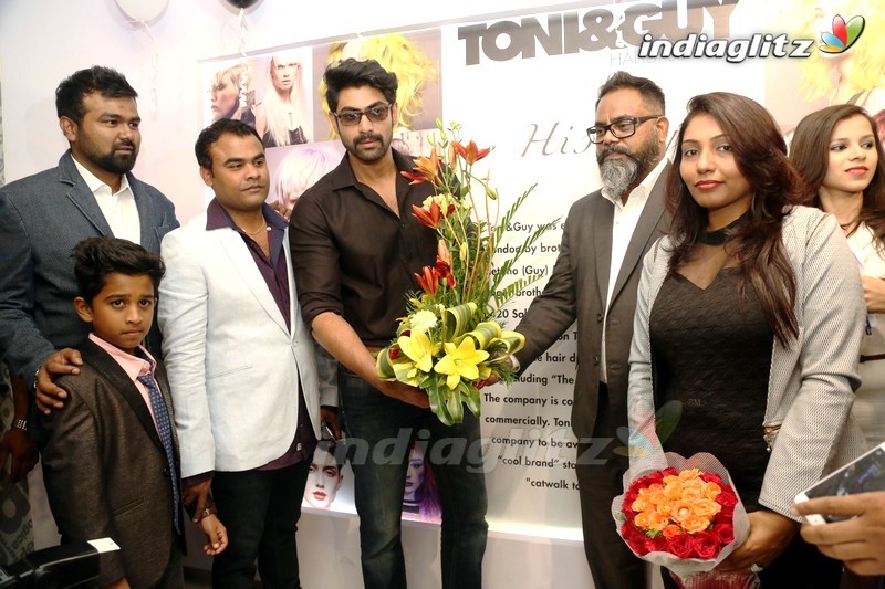 Rana Launches Toni & guy Salon @ Gachibowli