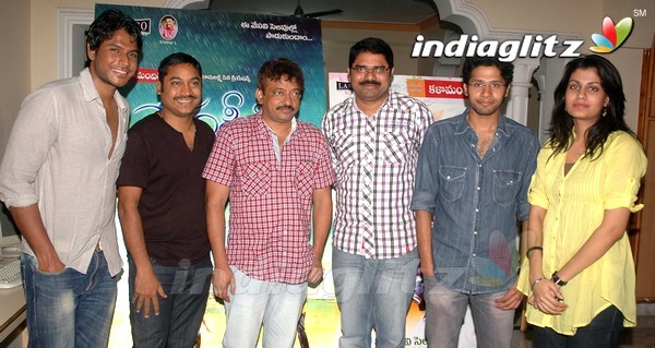 RGV With 'Sneha Geetham' Team