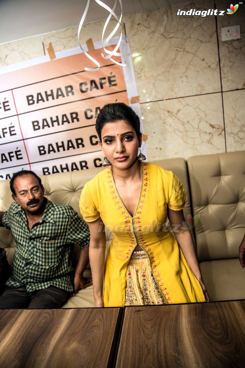 Samantha Launches Biggest 7th 'Bahar Cafe' Briyani Restaurant