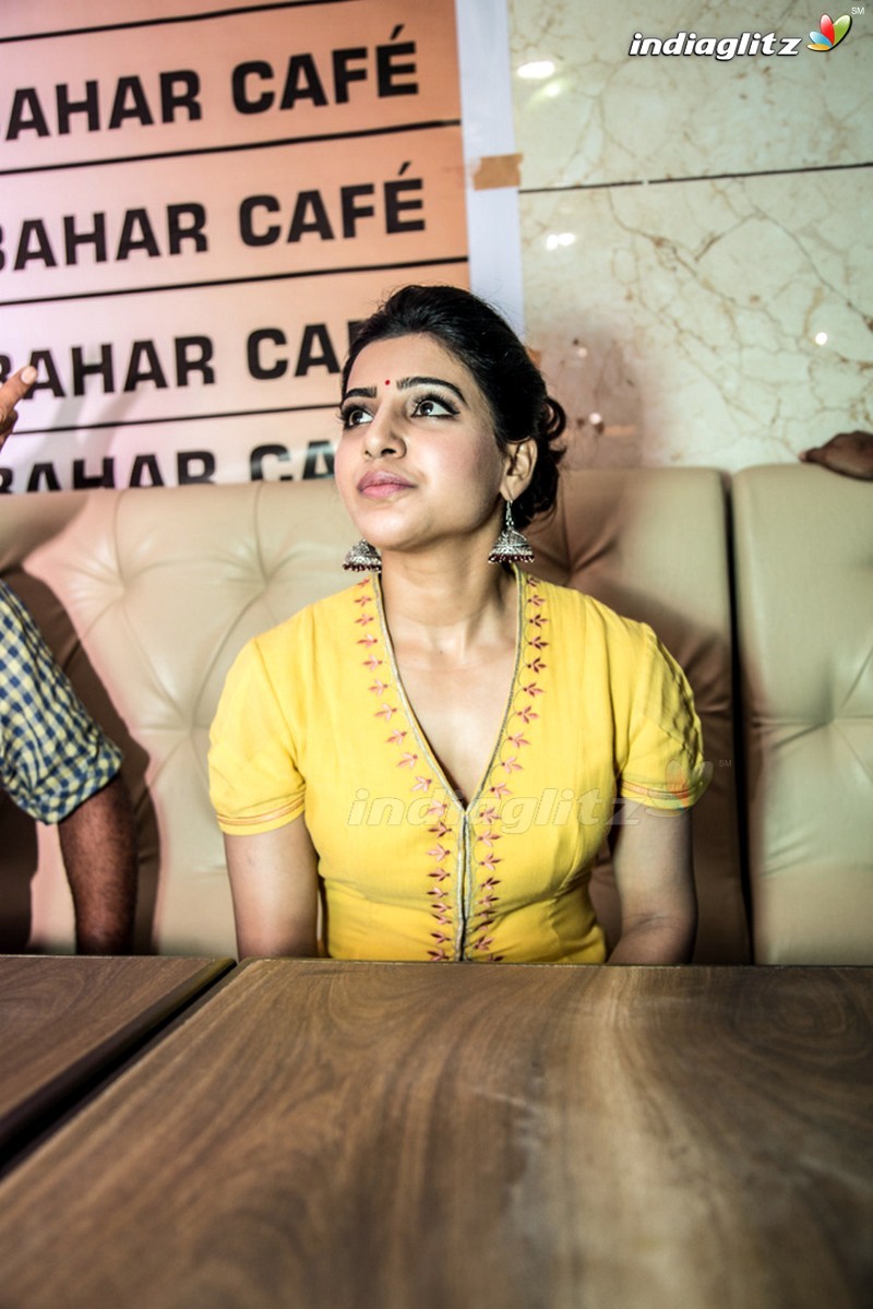 Samantha Launches Biggest 7th 'Bahar Cafe' Briyani Restaurant