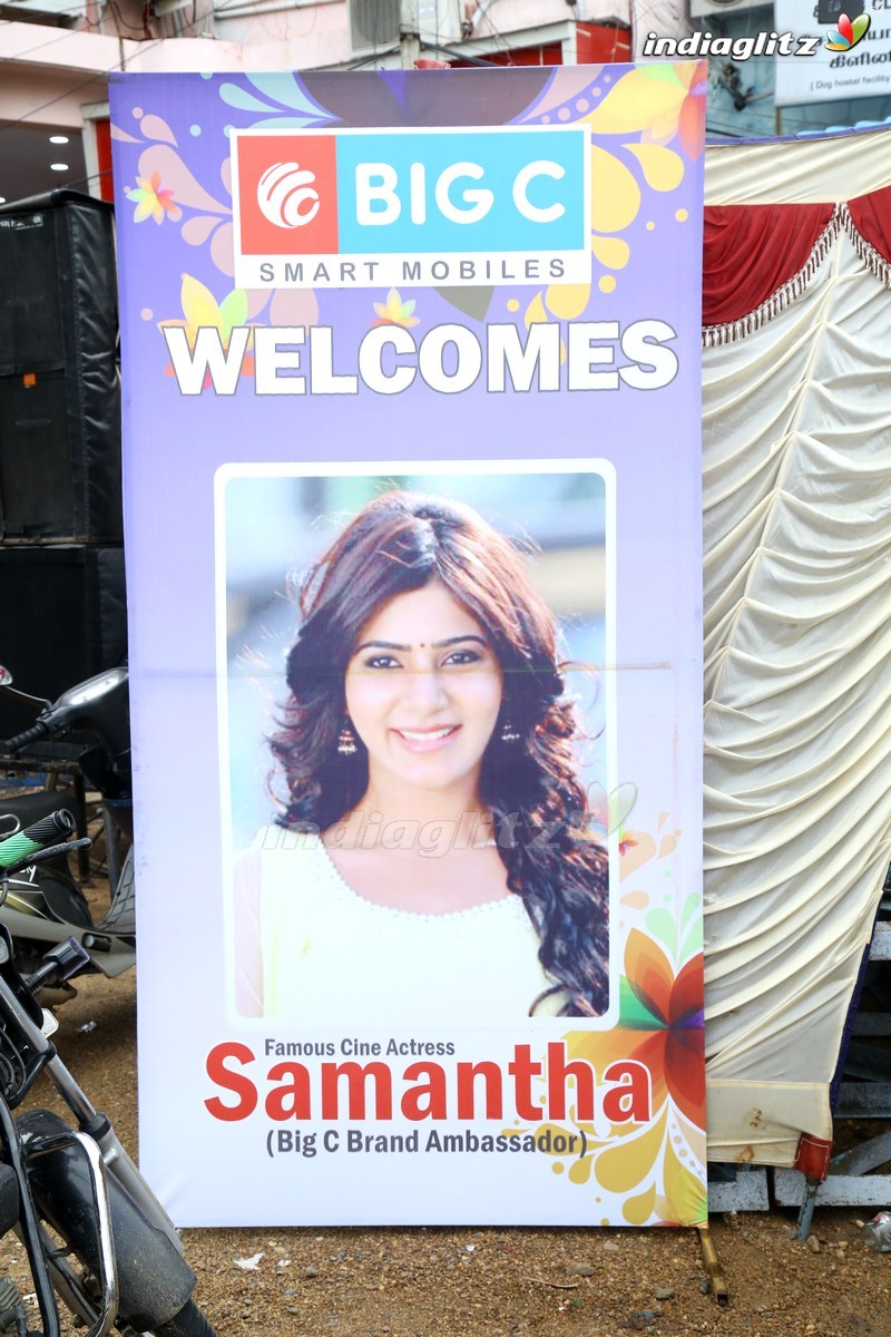 Samantha Launches Bigc @ Madhurai