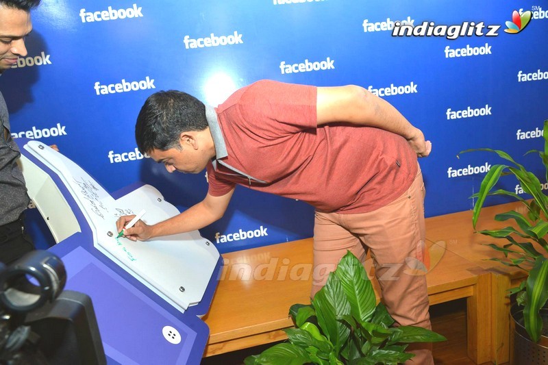 Sharwanand And Dil Raju @ Facebook Office, Hyd