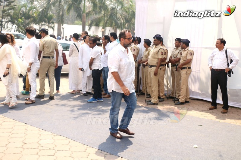 Celebs Pay Last Respects To Sridevi
