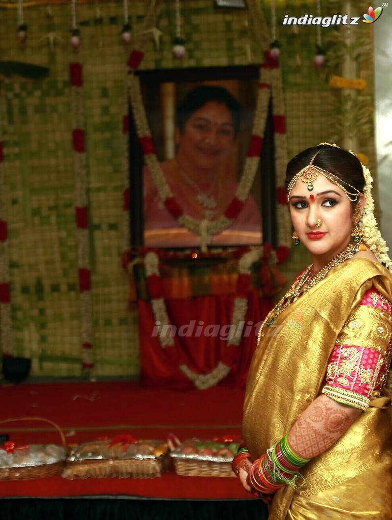 Actress Sridevi Vijayakumar Seemantham Function