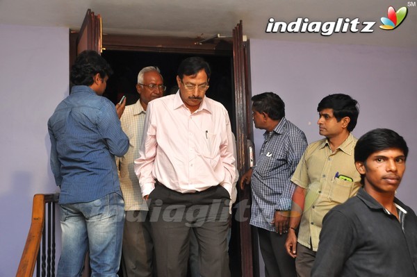 Krishna Watches 'Srimanthudu' With Family