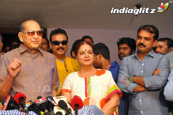 Krishna Watches 'Srimanthudu' With Family