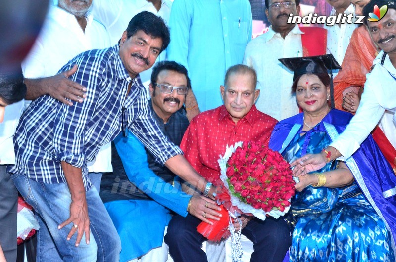 Talasani & MAA Felicitate VijayaNirmala On Receiving Doctorate