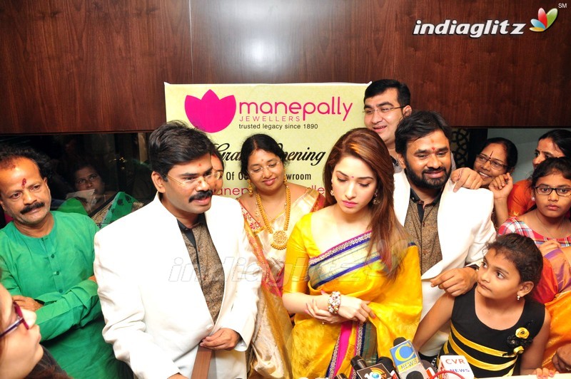 Tamannah Launches Manepally Jewellers