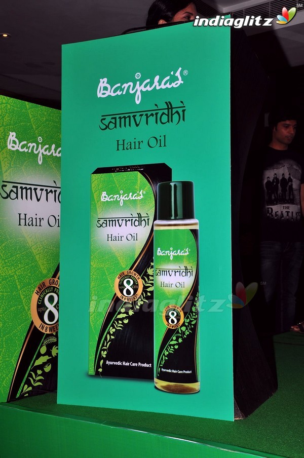 Tamannaah Launches Banjara's Samvridhi Hair Oil