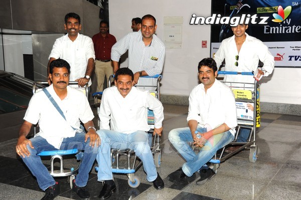 TCL Team @ Vizag Airport