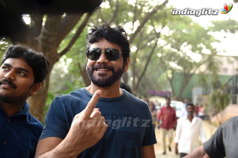 Telangana Elections: Celebrities Cast Their Vote