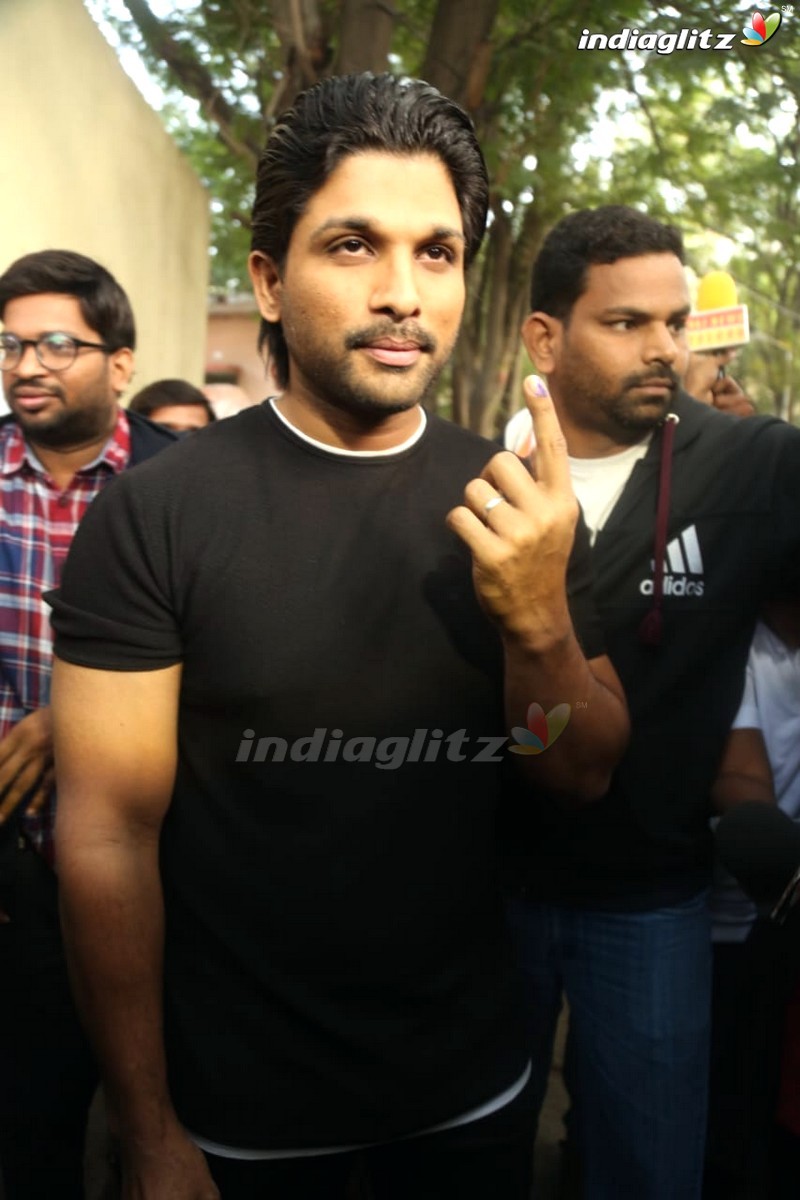 Telangana Elections: Celebrities Cast Their Vote