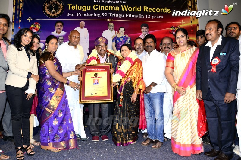 Telugu Cinema World Records Felicitation