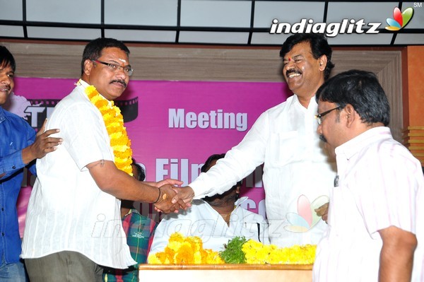 Telangana Film Chamber Of Commerce Members Meeting