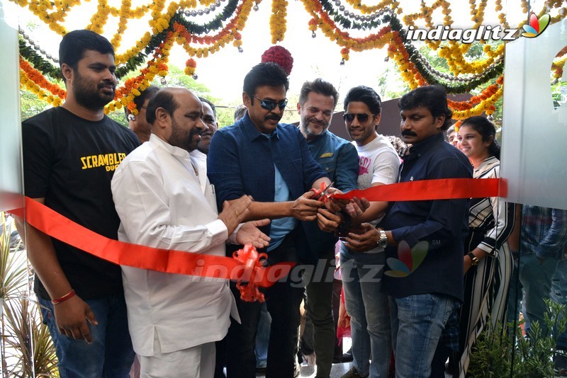 Venkatesh and Naga Chaitanya Launch Ducati 9th Showroom