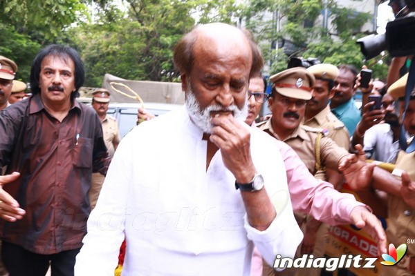 Celebs Pay Last Respect To M.S.Viswanathan