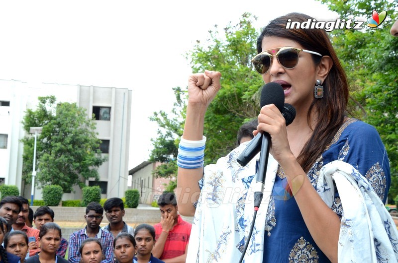 'Wife Of Ram' Promotions At Ghatkesar and Kompally Colleges