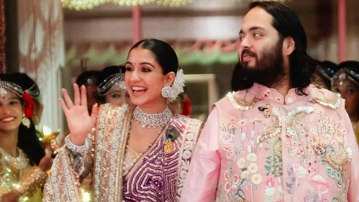 Celestial South Indian Stars Illuminate Anant Ambani-Radhika Merchants Grand Wedding Celebration