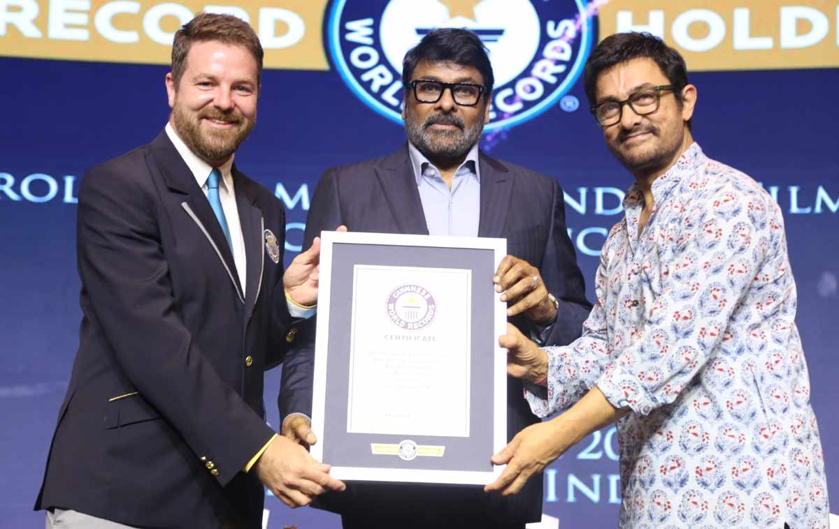 Chiranjeevi: A Dance Legend Crowned by Guinness World Records