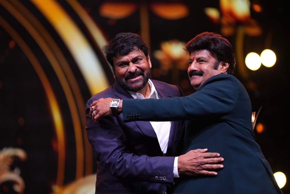 Chiranjeevi Honored with Prestigious Award at IIFA Utsavam in Abu Dhabi