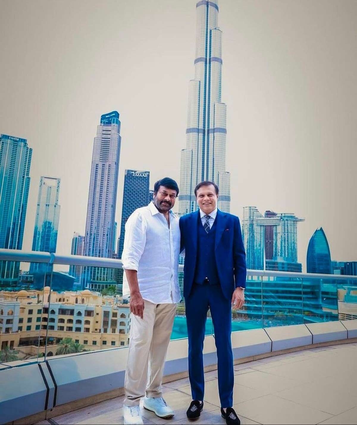 UAE honours Chiranjeevi with golden visa