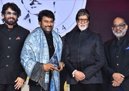 ANR National Award Ceremony: Chiranjeevi Honored by Amitabh Bachchan