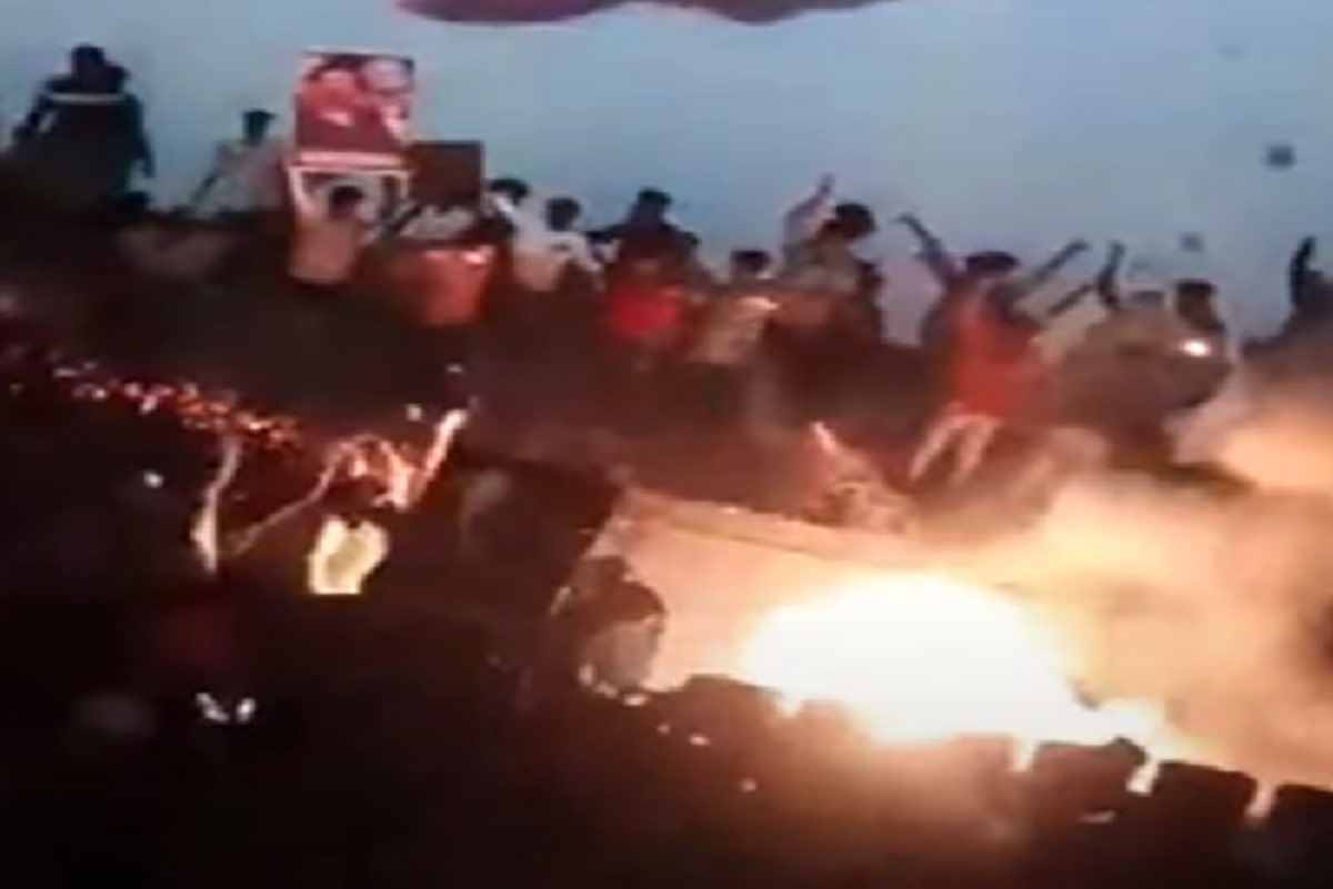 Theatre witnesses fire accident as Prabhas fans display enthusiasm