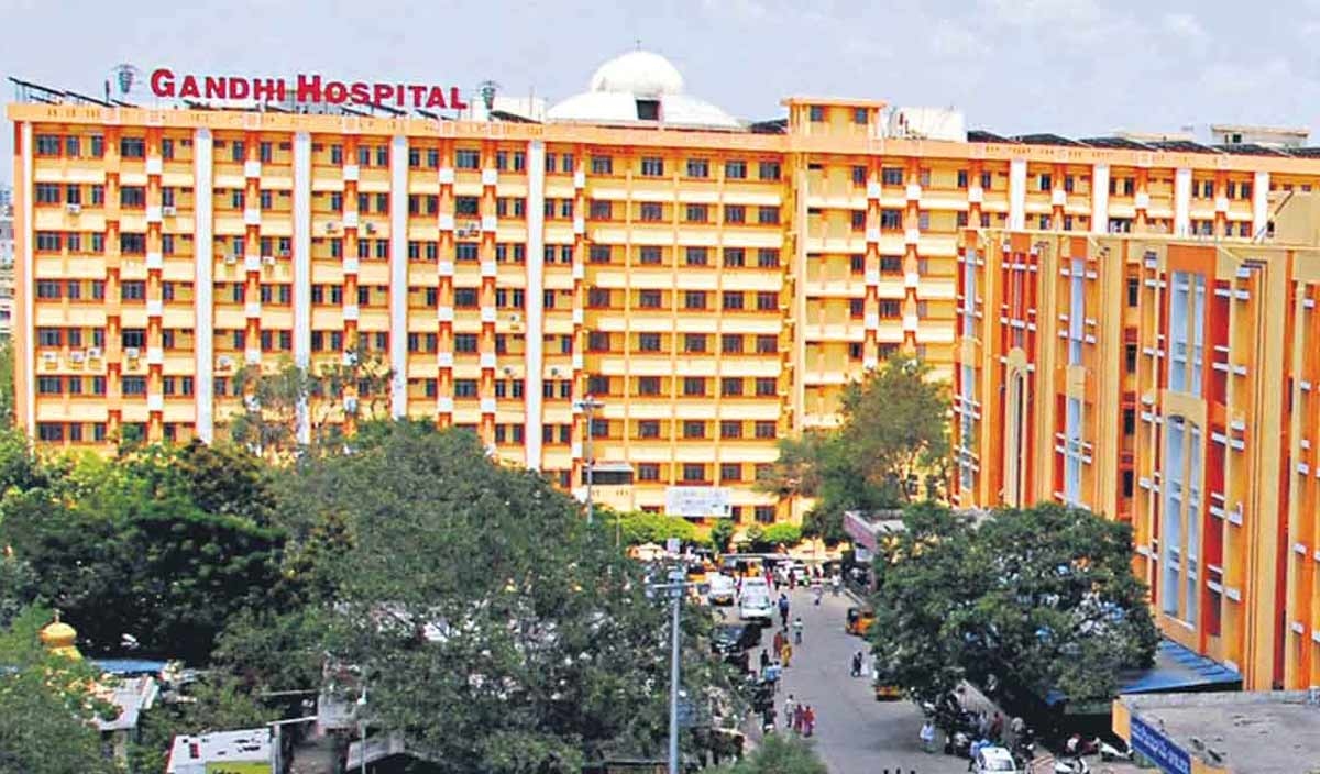 Covid Cases in TS: Gandhi Hospital on strict vigil