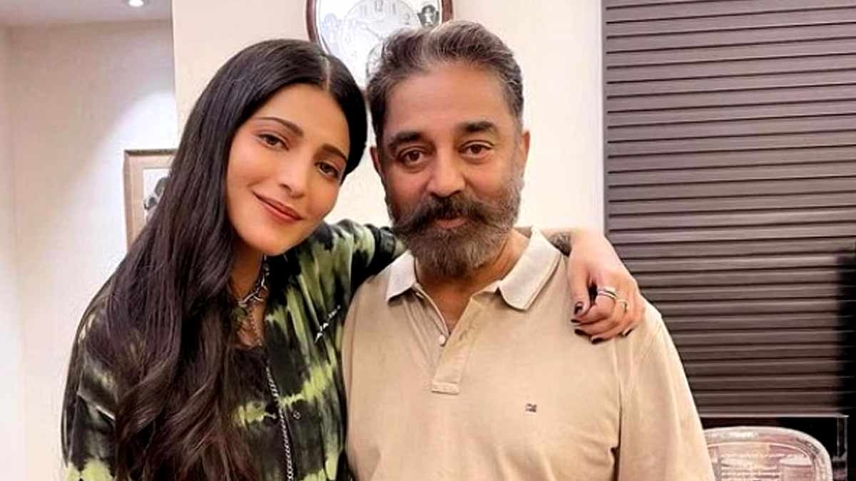 Kamal Haasan launches his daughter Shruti Haasans video song Inimel