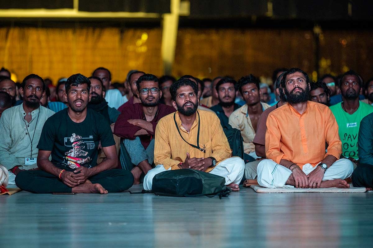 Kantara screened for inmates of Isha Yoga Center