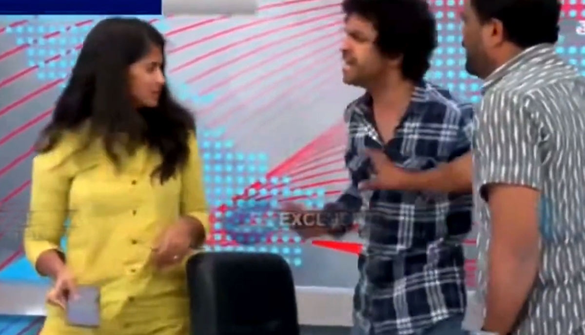 Raj Tharun Controversy: Lavanya thrashes Sekhar Basha with slipper